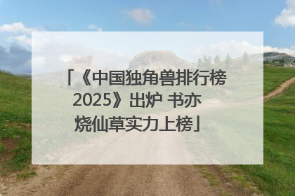 《中国独角兽排行榜2025》出炉 书亦烧仙草实力上榜