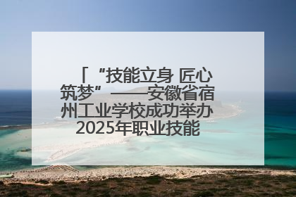 “技能立身 匠心筑梦”——安徽省宿州工业学校成功举办2025年职业技能活动周各项活动