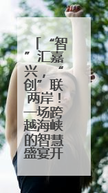“智”汇嘉兴，“创”联两岸！一场跨越海峡的智慧盛宴开启