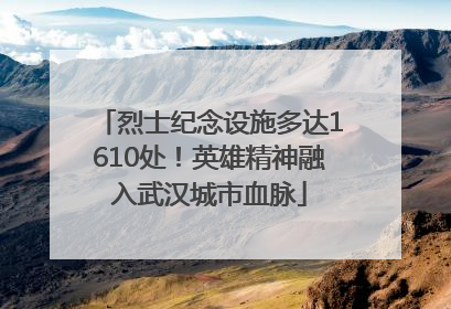 烈士纪念设施多达1610处！英雄精神融入武汉城市血脉