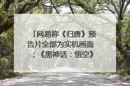 网易称《归唐》预告片全部为实机画面；《黑神话：悟空》公布Xbox版预购视频｜游戏早参