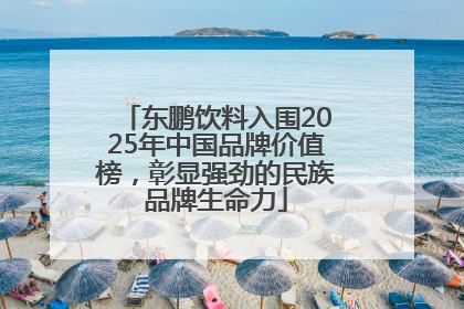 东鹏饮料入围2025年中国品牌价值榜，彰显强劲的民族品牌生命力