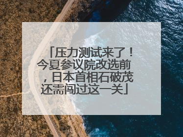 压力测试来了!今夏参议院改选前,日本首相石破茂还需闯过这一关