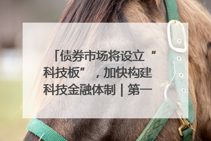 债券市场将设立“科技板”，加快构建科技金融体制｜第一财经研究院中国金融条件指数周报