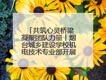 共筑心灵桥梁 凝聚团队力量丨烟台城乡建设学校机电技术专业部开展心理健康讲座及团辅活动