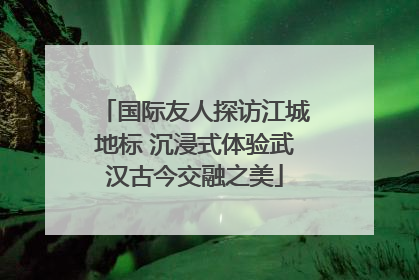 国际友人探访江城地标 沉浸式体验武汉古今交融之美