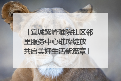 宜城紫峰雅院社区邻里服务中心璀璨绽放 共启美好生活新篇章