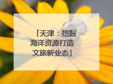 天津：挖掘海洋资源打造文旅新业态