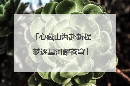 心藏山海赴新程 梦逐星河耀苍穹