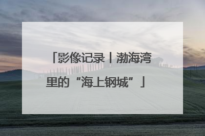 影像记录丨渤海湾里的“海上钢城”