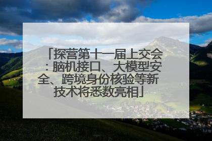 探营第十一届上交会：脑机接口、大模型安全、跨境身份核验等新技术将悉数亮相
