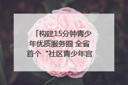 构建15分钟青少年优质服务圈 全省首个“社区青少年宫”落地成都成华区｜一老一小总关情