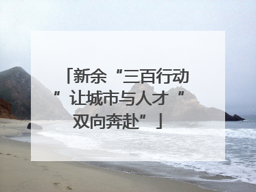 新余“三百行动”让城市与人才“双向奔赴”