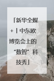新华全媒+丨中东欧博览会上的“数智”科技秀