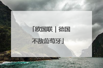 欧国联｜德国不敌葡萄牙