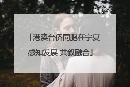 港澳台侨同胞在宁夏感知发展 共叙融合