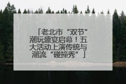 老北市“双节”潮玩盛宴启幕！五大活动上演传统与潮流“碰撞秀”