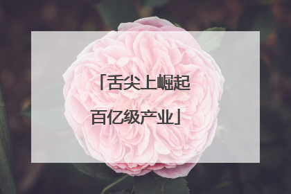 舌尖上崛起百亿级产业