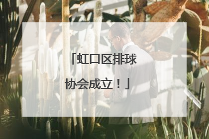 虹口区排球协会成立！