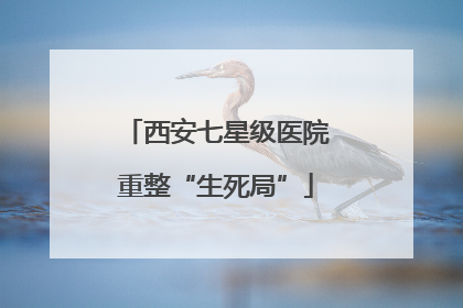 西安七星级医院重整“生死局”