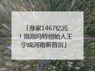 身家1467亿元！泡泡玛特创始人王宁成河南新首富