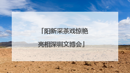 阳新采茶戏惊艳亮相深圳文博会