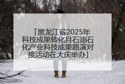 黑龙江省2025年科技成果转化月石油石化产业科技成果路演对接活动在大庆举办