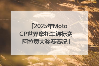 2025年MotoGP世界摩托车锦标赛阿拉贡大奖赛赛况