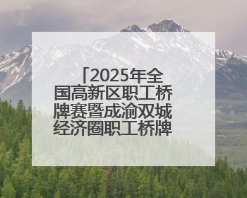 2025年全国高新区职工桥牌赛暨成渝双城经济圈职工桥牌公开赛开幕