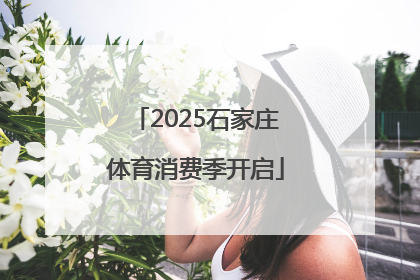 2025石家庄体育消费季开启